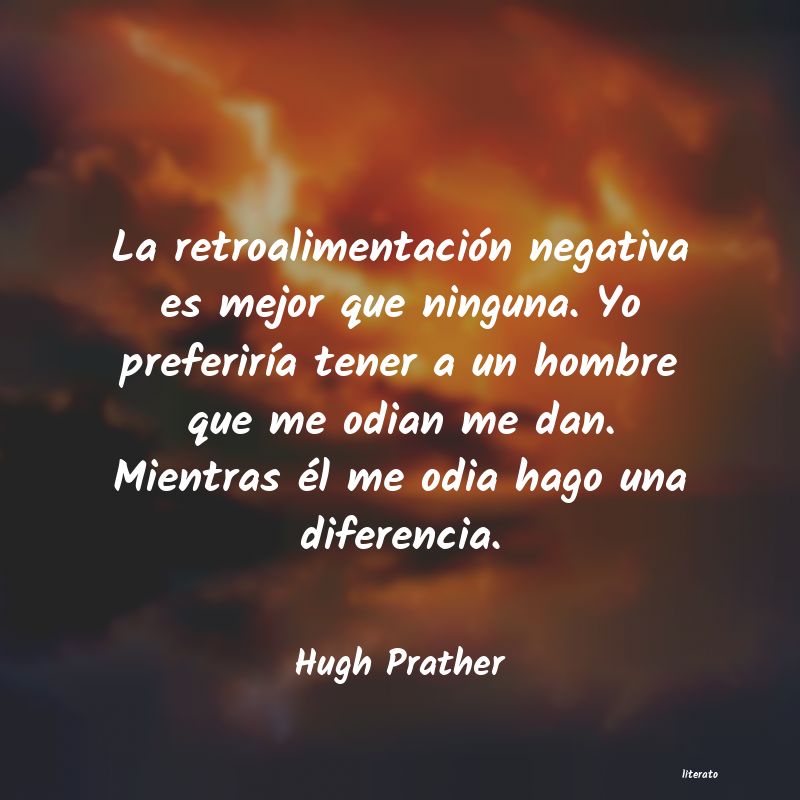 Frases de Hugh Prather