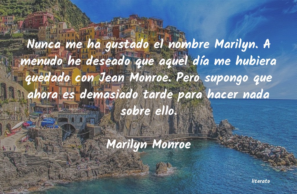 frases de Marilyn Monroe