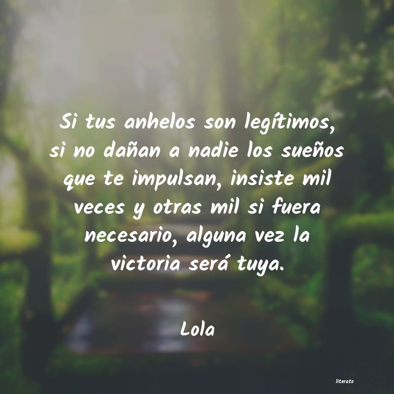 Frases de Lola