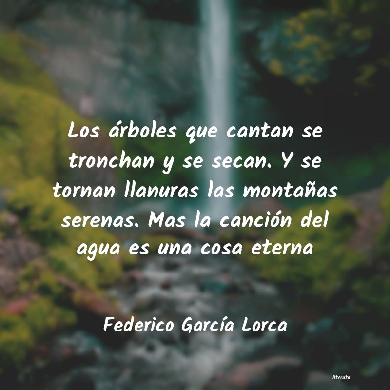 Frases de Federico García Lorca