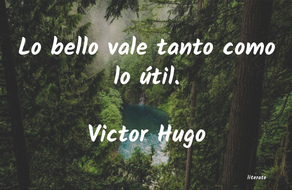 frases de Victor Hugo