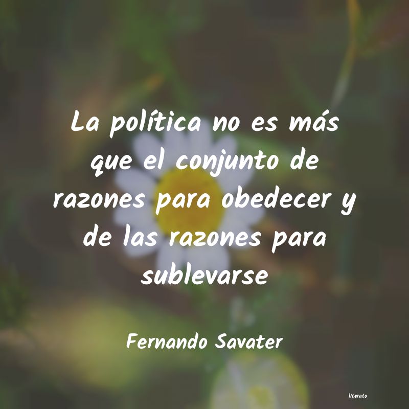 Frases de Fernando Savater