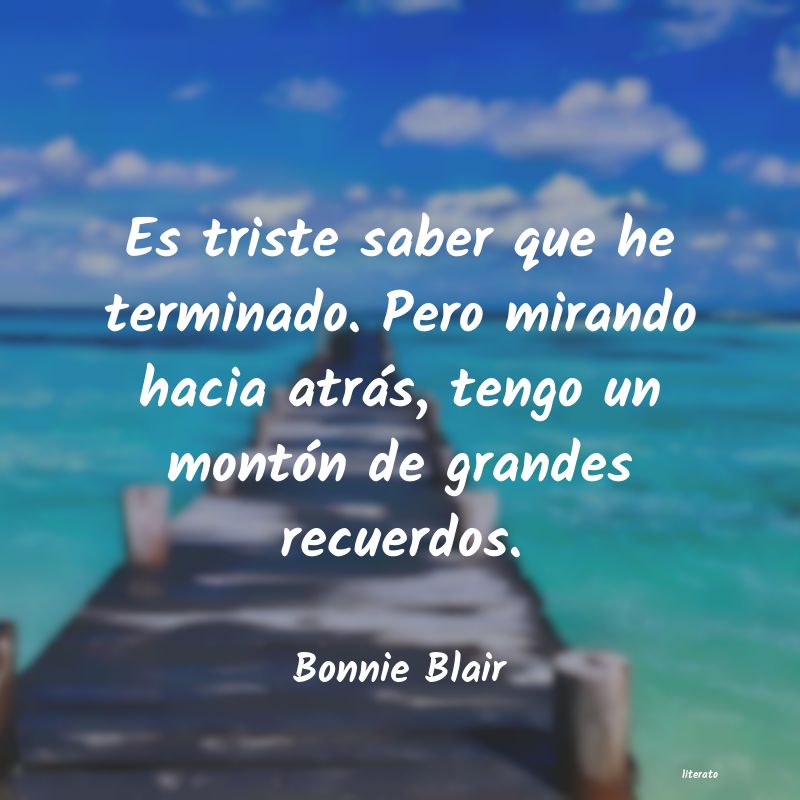 Frases de Bonnie Blair