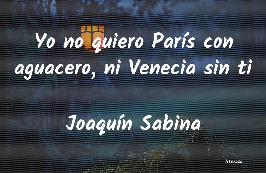 frases de JoaquÃn Sabina