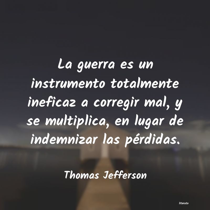 Frases de Thomas Jefferson