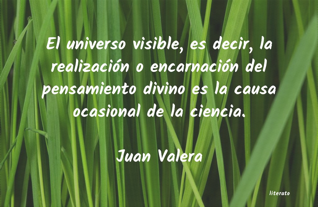 Frases de Juan Valera