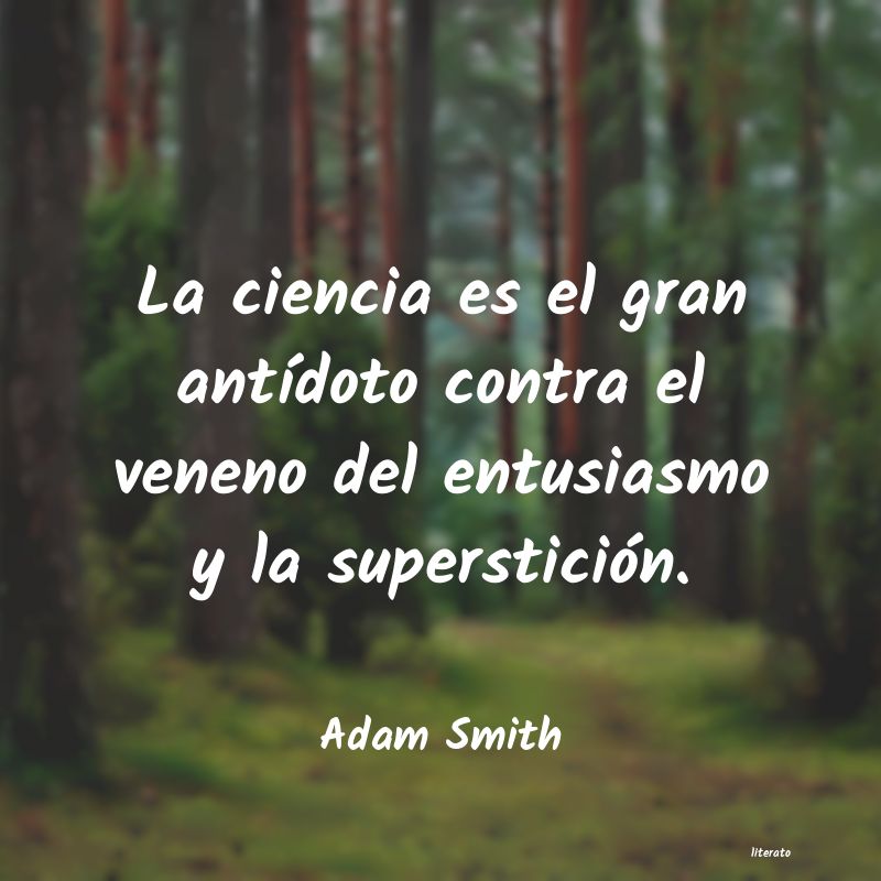 Frases de Adam Smith