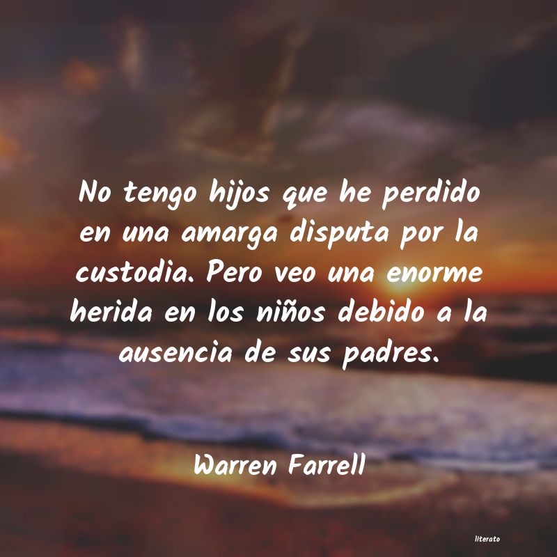 Frases de Warren Farrell