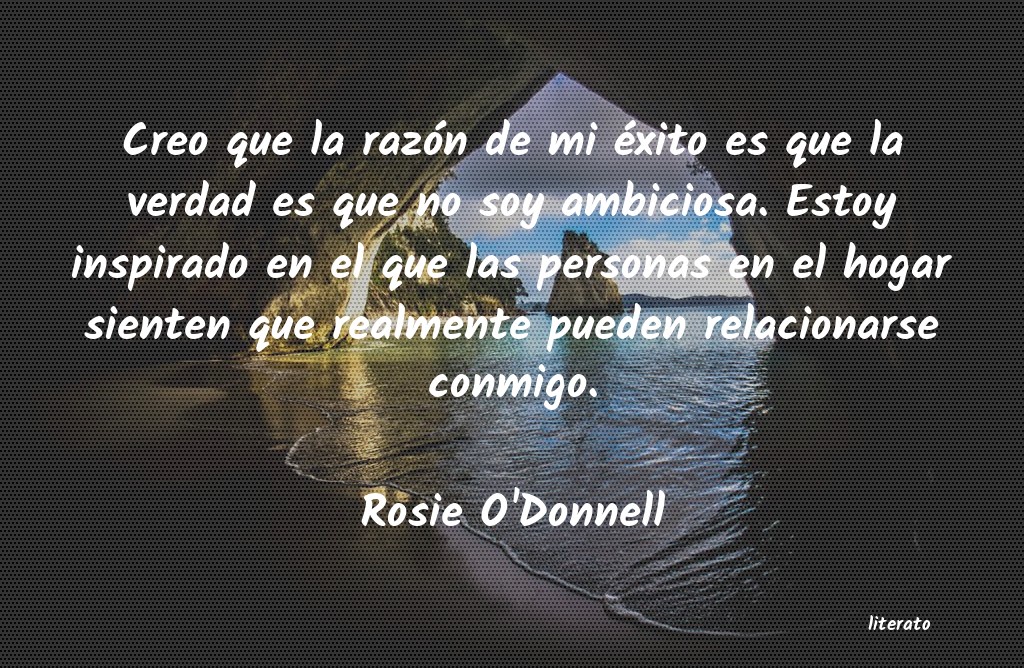 frases de Rosie O'Donnell