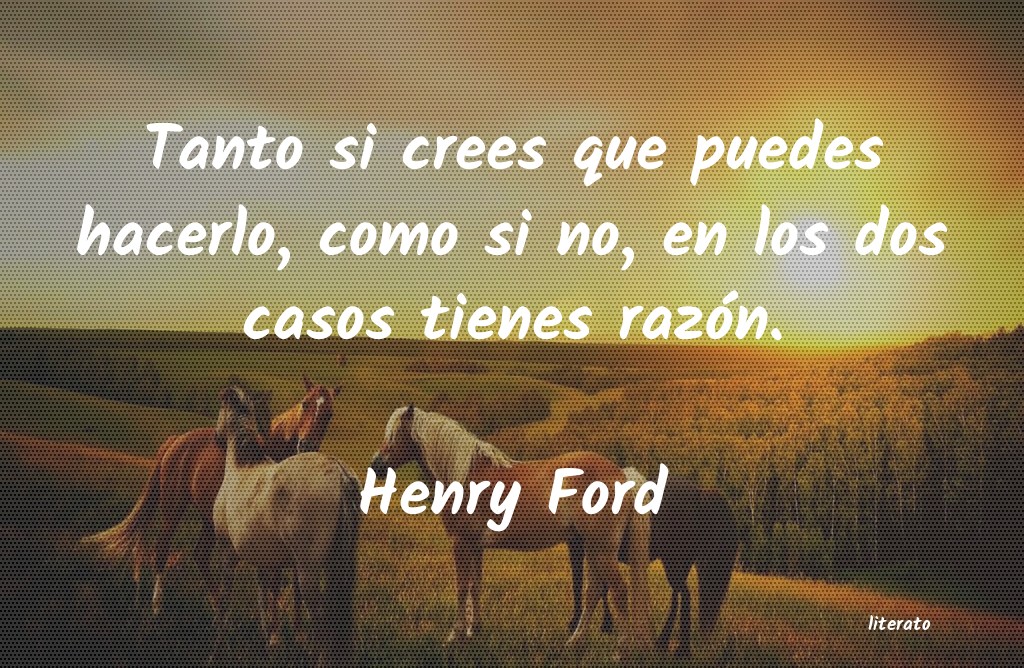 Frases de Henry Ford