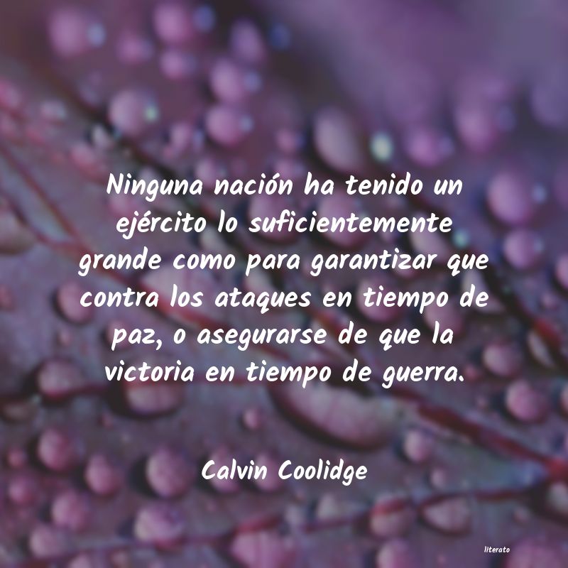 frases de Calvin Coolidge