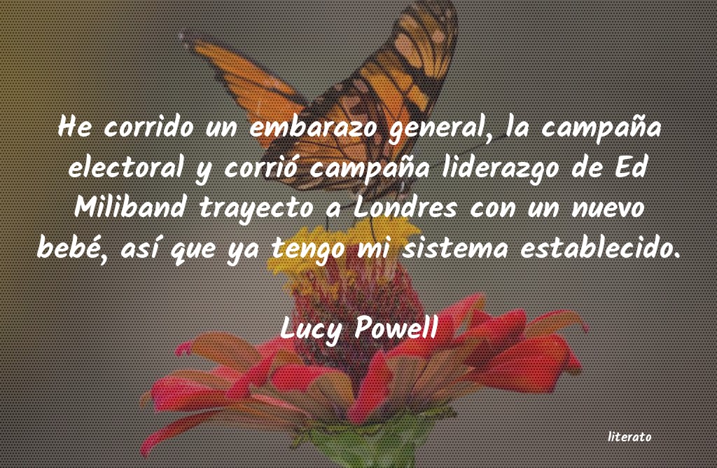 Frases de Lucy Powell