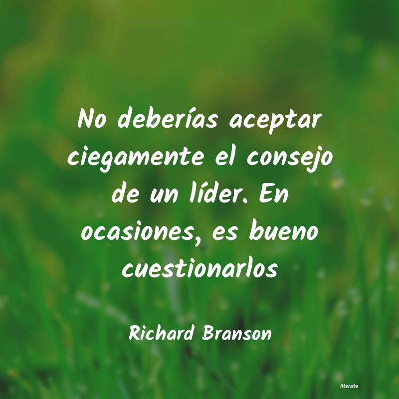 frases de Richard Branson