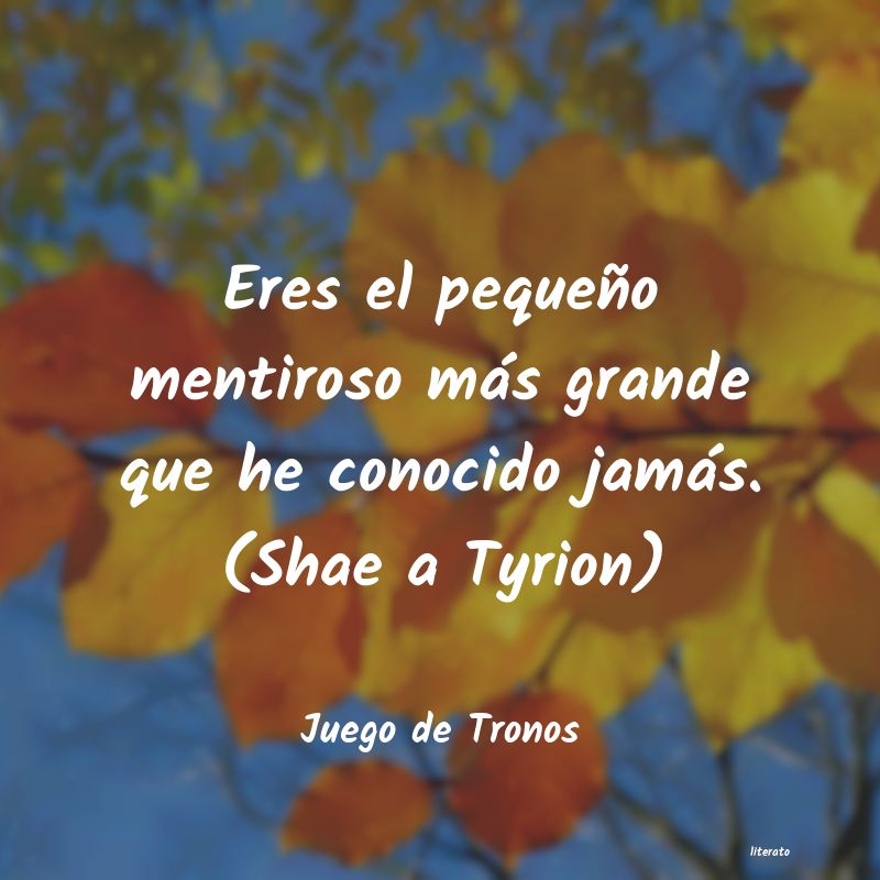 frases de Juego de Tronos