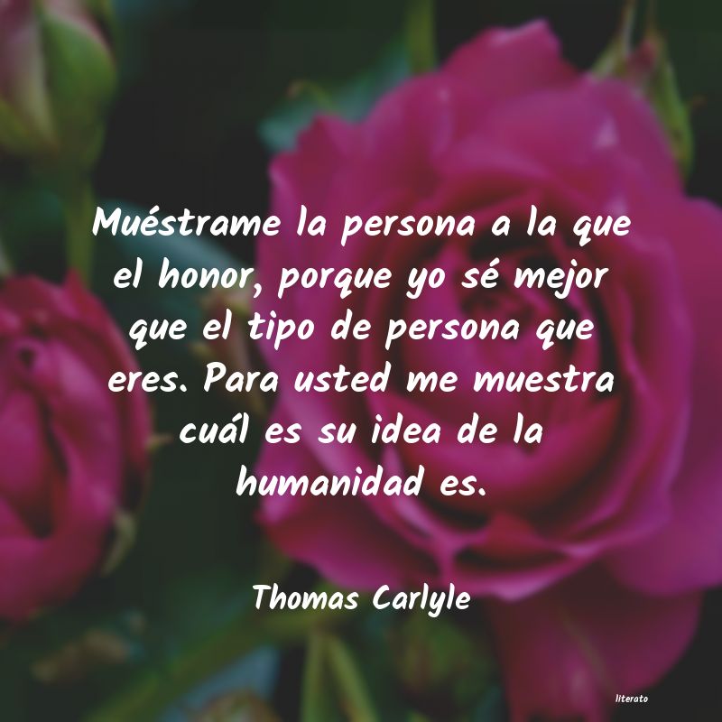 Frases de Thomas Carlyle