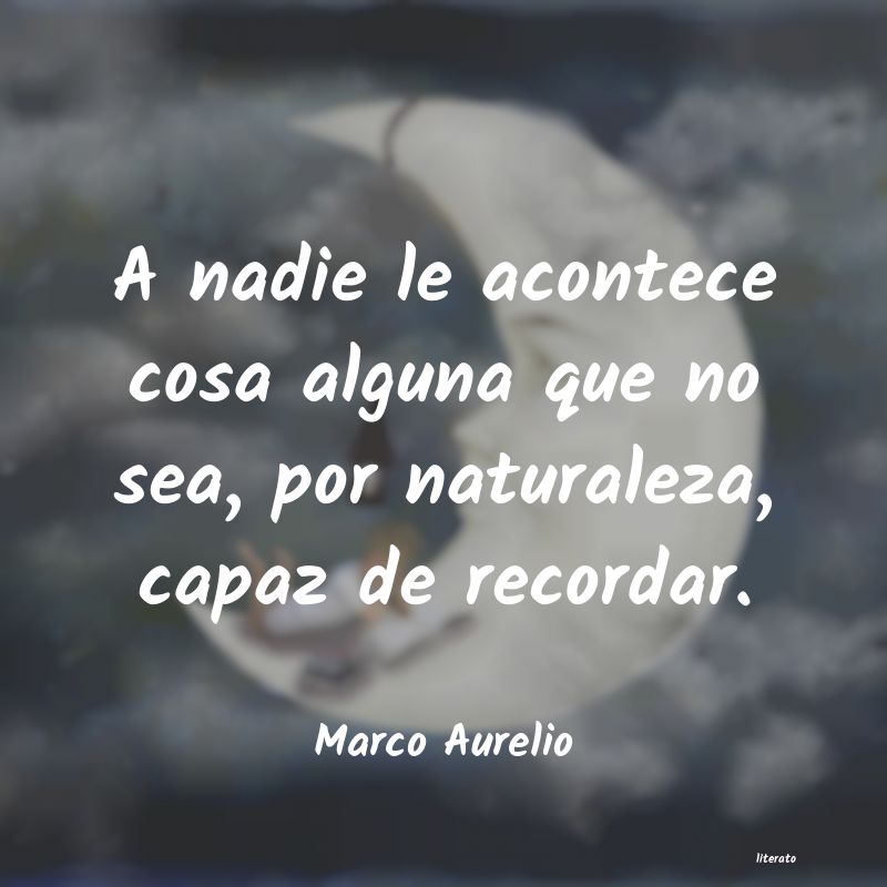 frases de Marco Aurelio