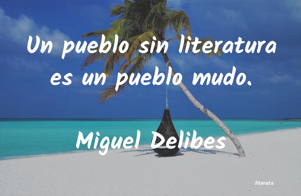 frases de Miguel Delibes