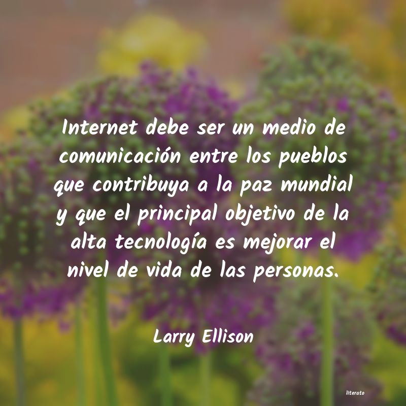 frases de Larry Ellison