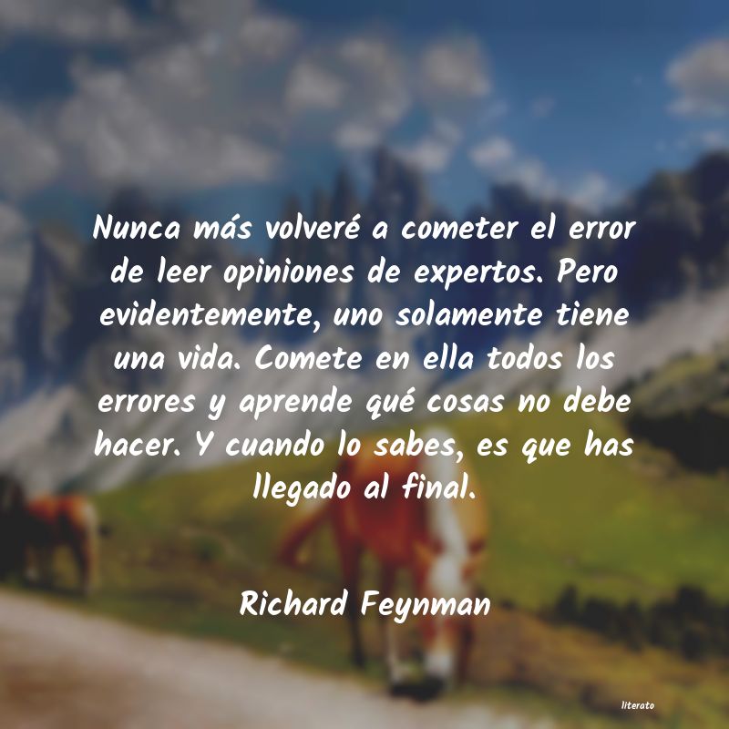 frases de Richard Feynman
