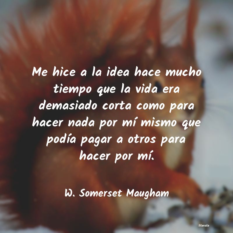 Frases de W. Somerset Maugham