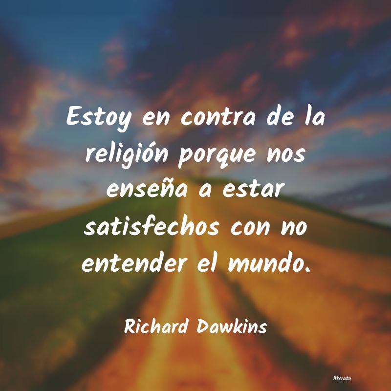 Frases de Richard Dawkins