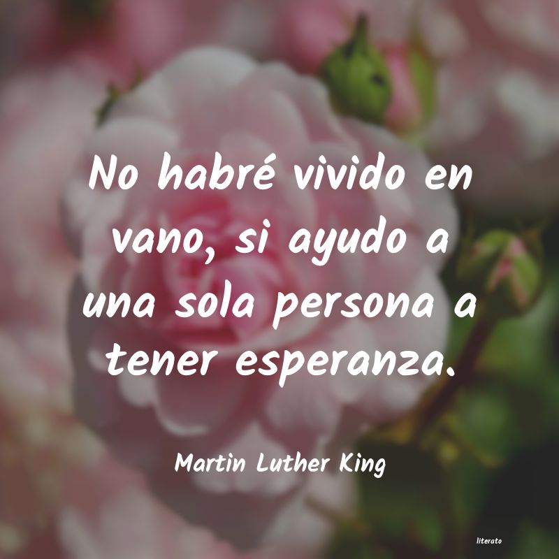 Frases de Martin Luther King