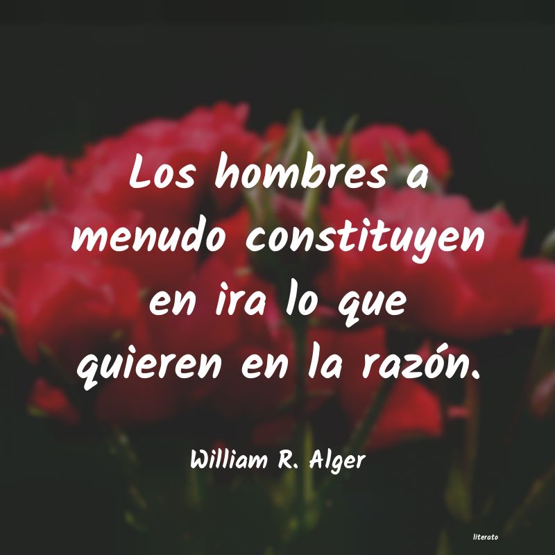 frases de William R. Alger