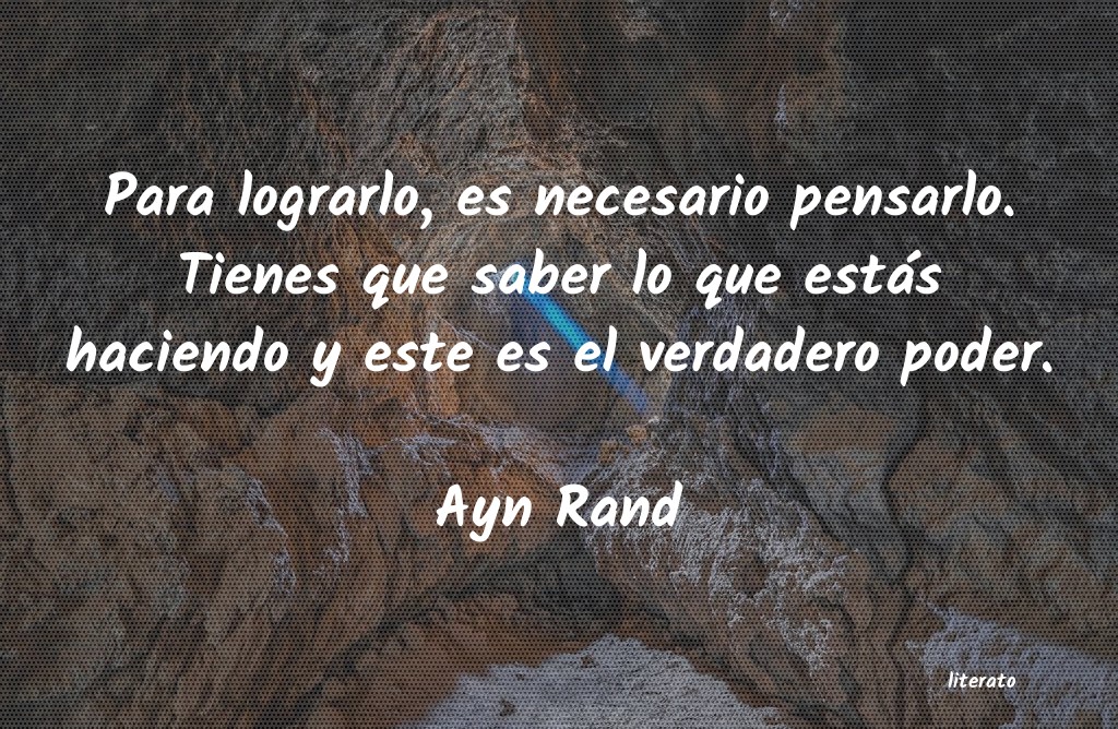 frases de Ayn Rand