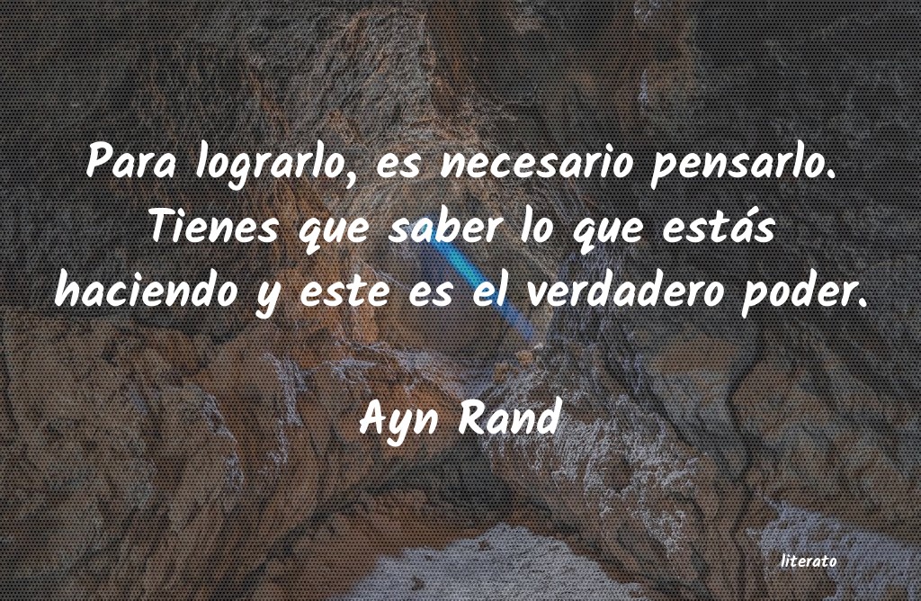 Frases de Ayn Rand