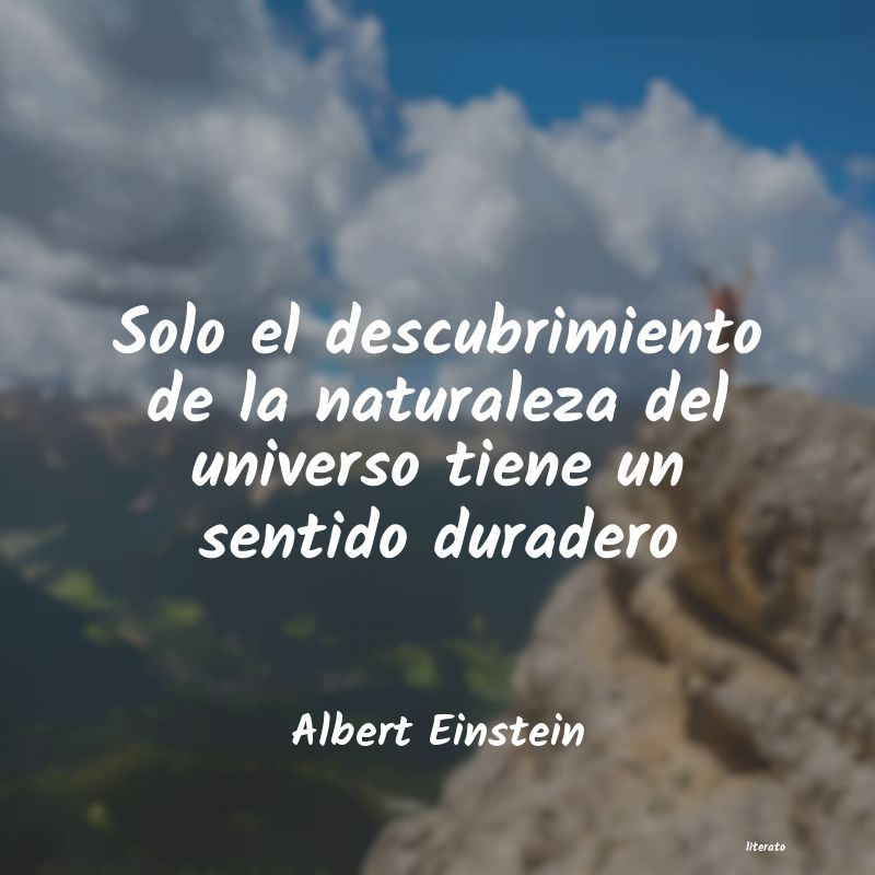 frases de Albert Einstein
