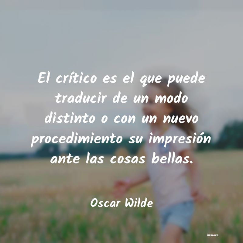frases de Oscar Wilde