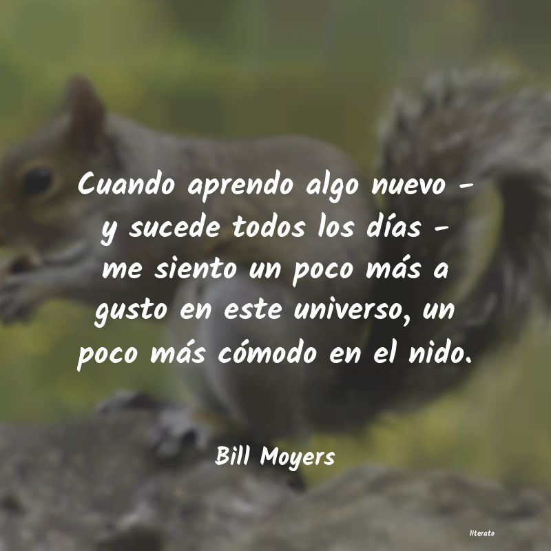 Frases de Bill Moyers