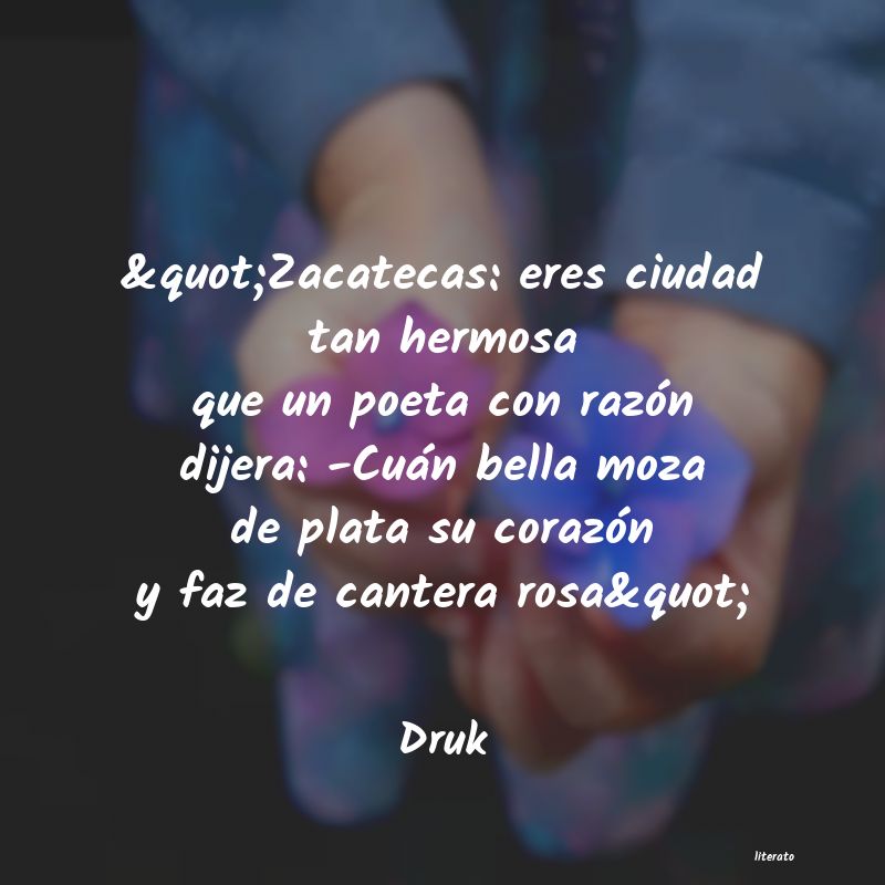 frases de Druk