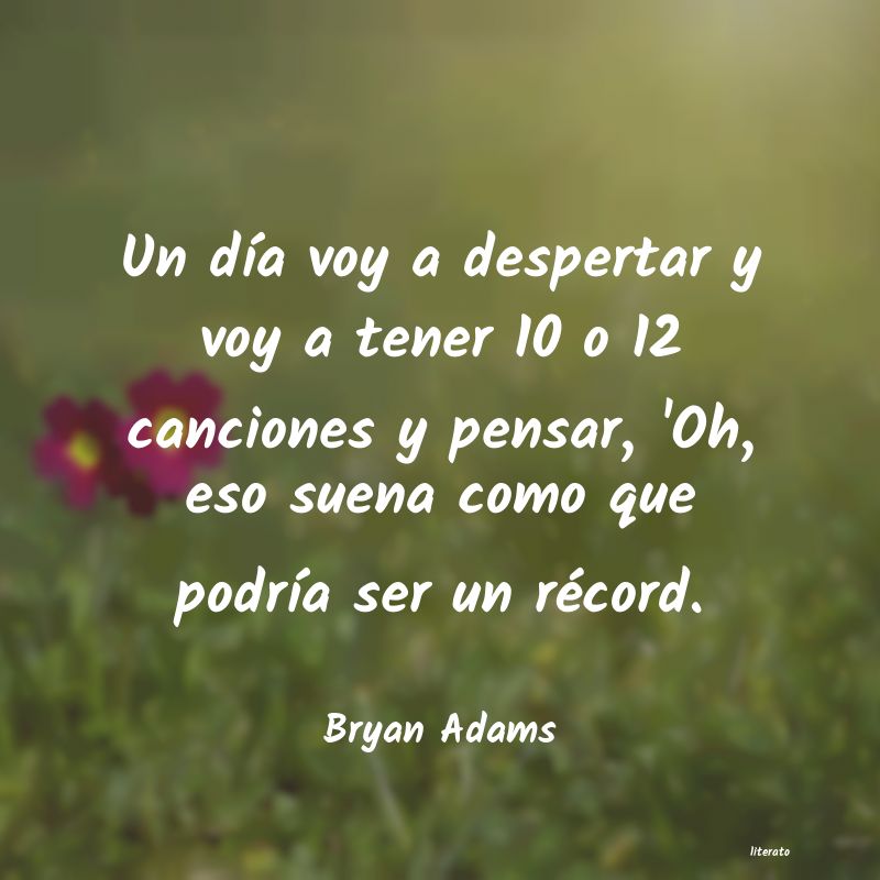 Frases de Bryan Adams