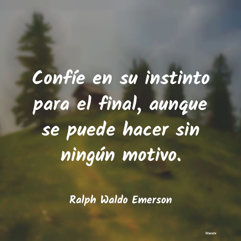 Frases de Ralph Waldo Emerson