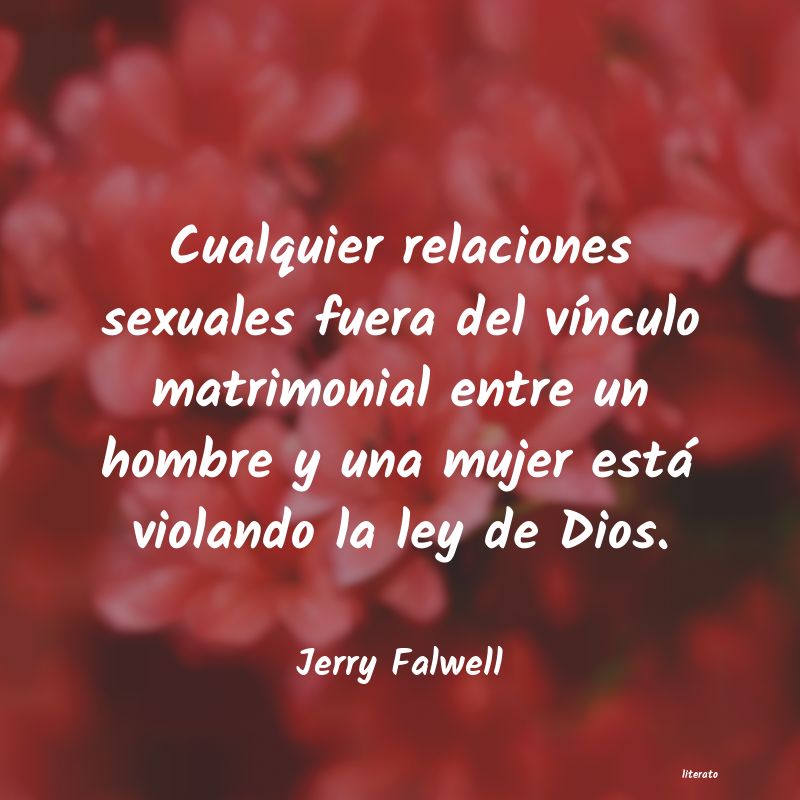 Frases de Jerry Falwell