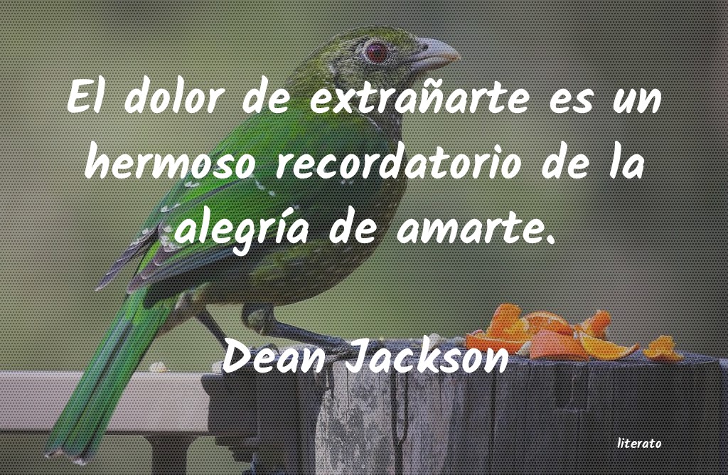 Frases de Dean Jackson