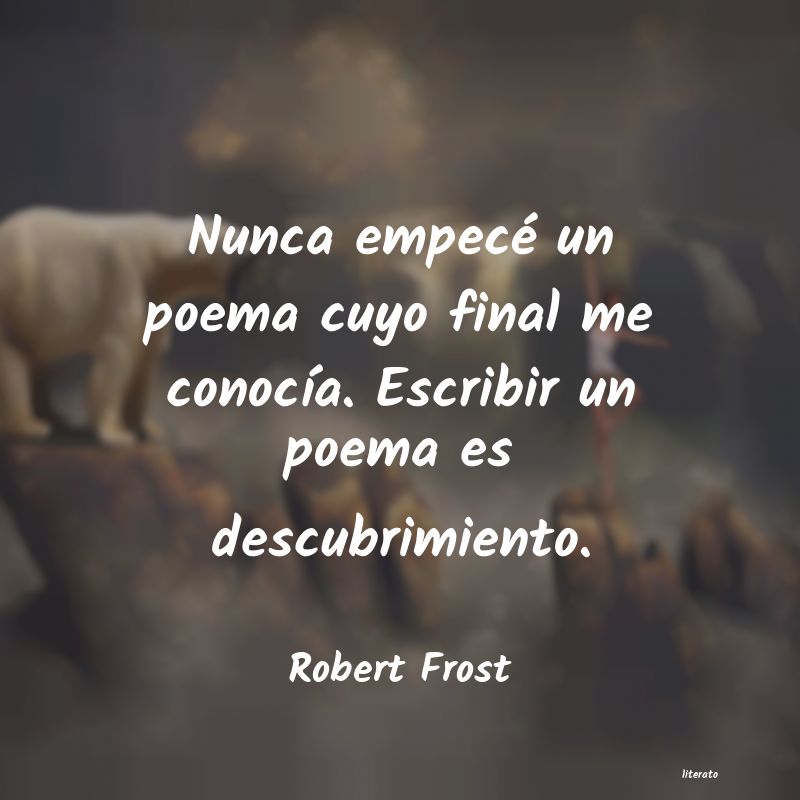 Frases de Robert Frost