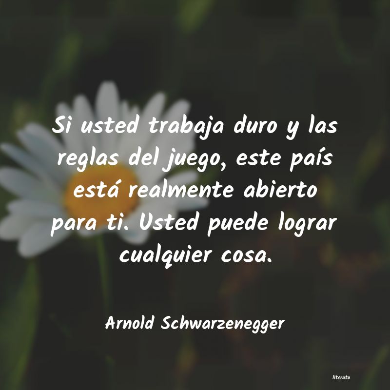 frases de Arnold Schwarzenegger
