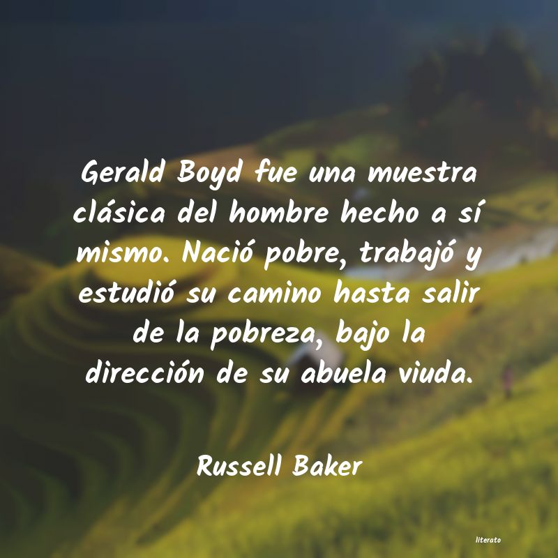 frases de Russell Baker
