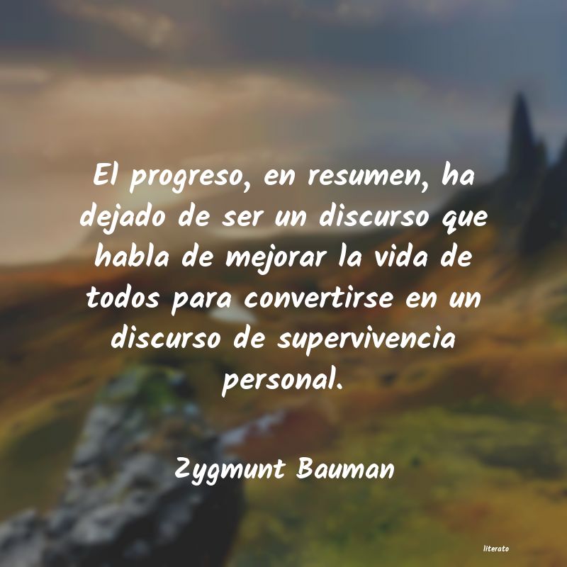 Frases de Zygmunt Bauman