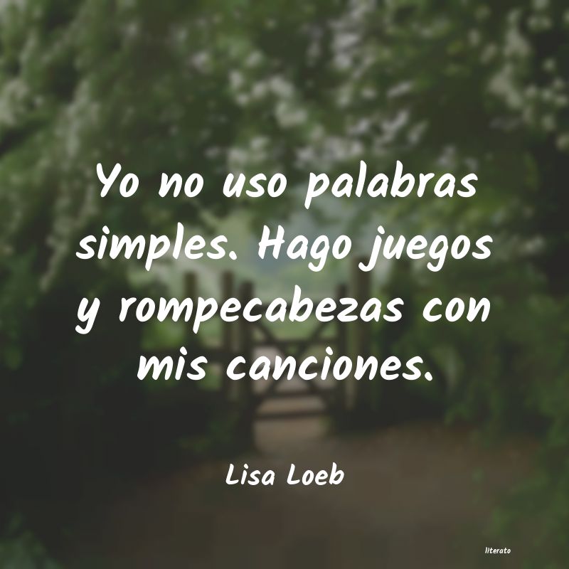 Frases de Lisa Loeb