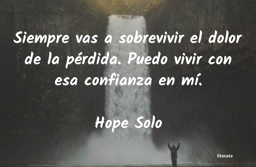 frases de Hope Solo