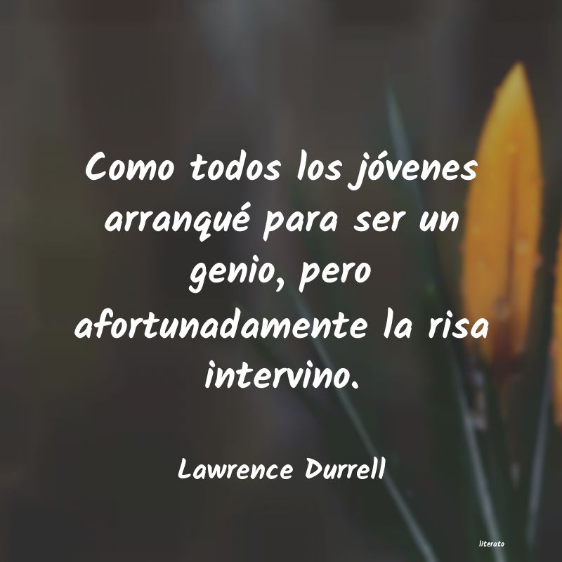 frases de Lawrence Durrell