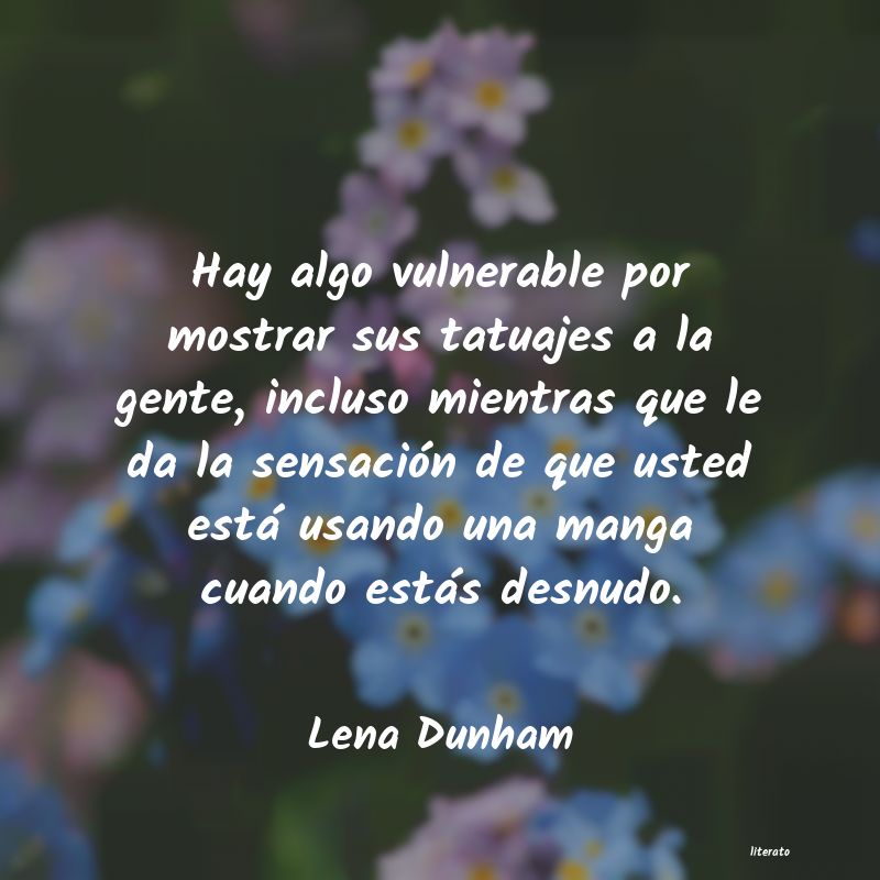 Frases de Lena Dunham