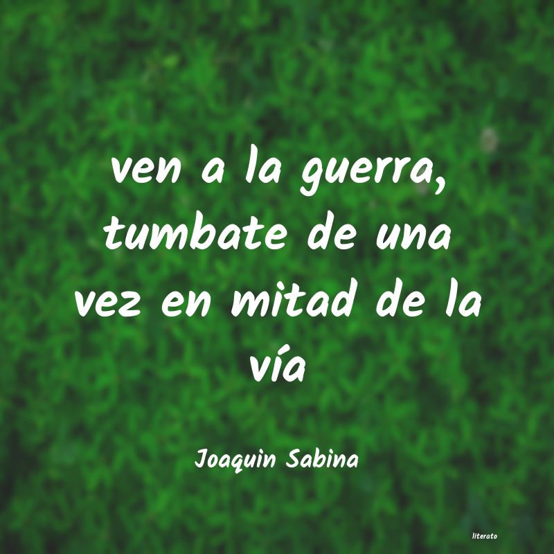 Frases de Joaquin Sabina