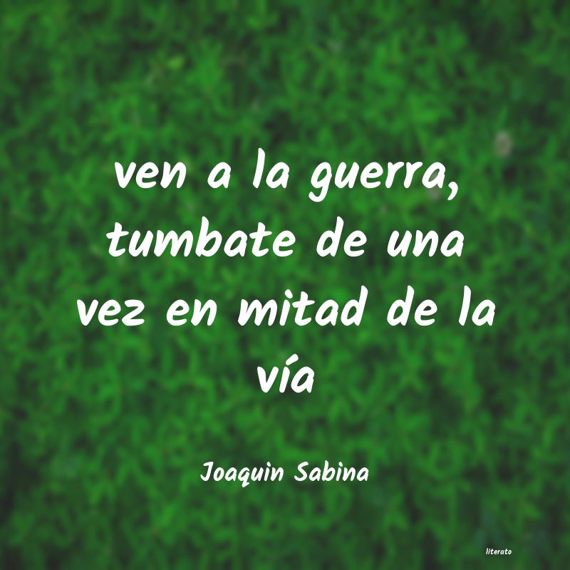 frases de Joaquin Sabina
