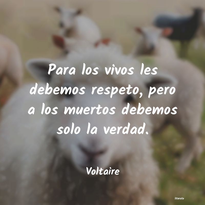 frases de Voltaire