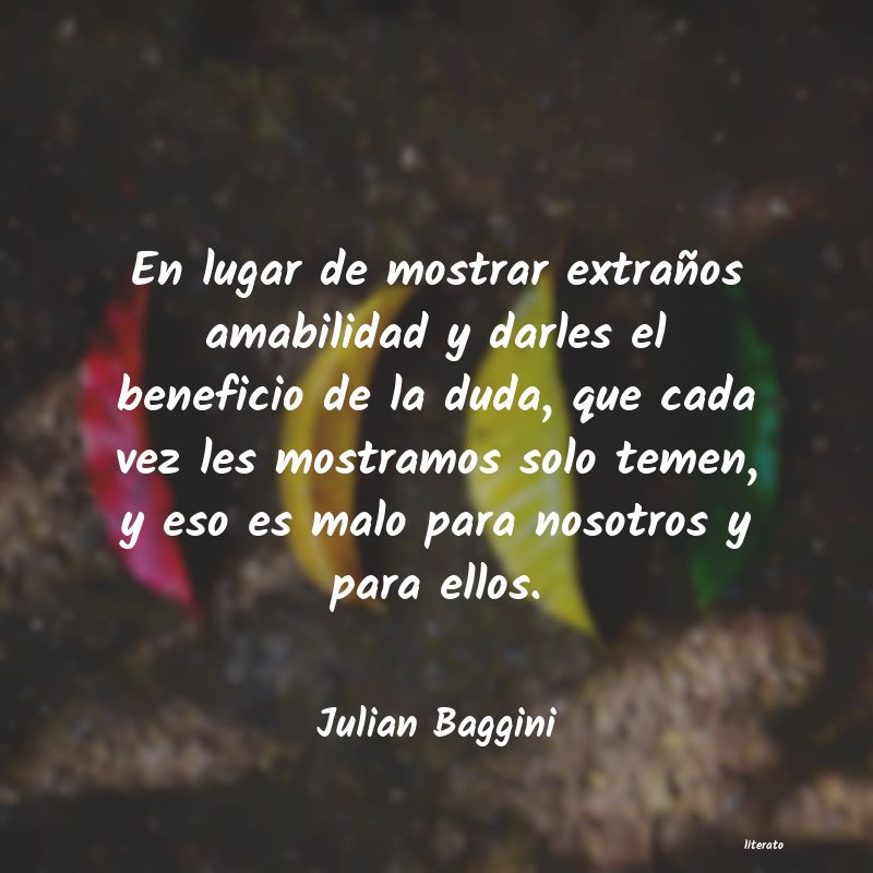 Frases de Julian Baggini