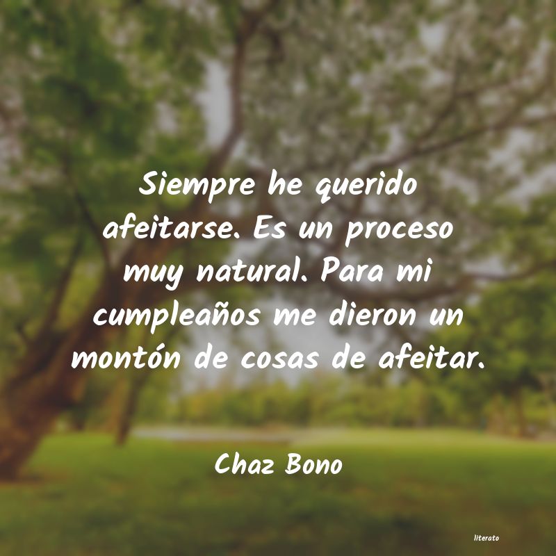 Frases de Chaz Bono